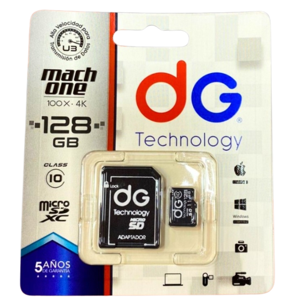 Tarjeta Memoria Dg Ultra Con Adaptador